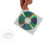 25 pezzi custodia dvd ultrapiatta trasparente per archiviazione cd 10