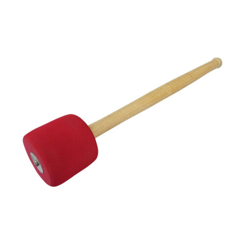 drumstok grote basdrumhamer met handvat voor percussie rood
