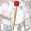drumstok grote basdrumhamer met handvat voor percussie rood 9