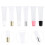 1Set White Plastic Lip Gloss Tubes Leak Proof Clear Empty Containers 3