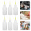 6 pezzi bottiglie compressione con applicatore per colla e dispenser 6