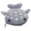 Grey Plush Shark Change Purse Small Makeup Pouch for Purse 5