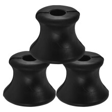 3-teiliger Stimmgabelhalter mit Gummibasis für Reise, Yoga, Instrumente