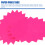 100 Blatt Fluoreszierende Explosion Aufkleber Werbepapier Schilder 9