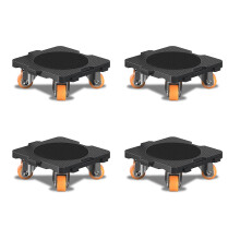 ONEON Add-on 4Pack pripojiteln stehovace nbytku Dolly s 360 otocnmi kolecky s loiskem
