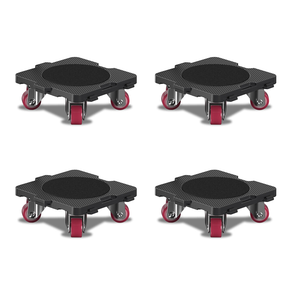 Oneon Add-On 4Pack Connectable Dolly Furniture Movers With 360 Rotating Wheels 786562864044