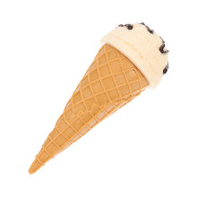 eiscreme-spielzeug mit eiswaffel, simuliertes eismodell präsentation