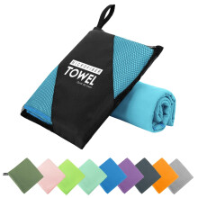 ZIUDBOC Microvezel reishanddoek Zacht Lichtgewicht Sneldrogende handdoek Superabsorberend Compact Reis- en sport- en strandhanddoeken voor kamper