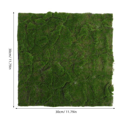 künstlicher Moosteppich Synthetikrasen für Außen 30 cm 2