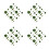 96 Stuks Mini Plastic Voor DIY Landschap Decoratie 4