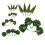 96 Stuks Mini Plastic Voor DIY Landschap Decoratie 3