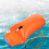 schwimm-float ultraleichter sicherheits-beutel orange 10