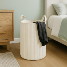 PUTSKA Laundry Basket Hamper - Blanket Basket for organizing D?cor and Toys Clothes Hamper - Perfect for Baby and Kids Room Nursery Bedroom Bath