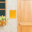 1Pc Wall-Mounted Yellow Iron Suggestion Box for Mail Storage 10