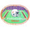 Sous pratos Texas Longhorns (Pacote com 4) 1