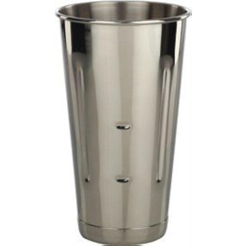 Libertyware Rustfrit St?l Malt Milkshake Ice Cream Mixer Mixer Cup 30 oz.