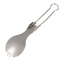 titanlöffel gabel spork, ultraleicht für outdoor, camping und picknick