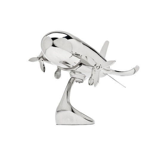 GODINGER SILVER ART Agitateur d'avion sur support