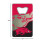 FANMATS 62573 Arkansas Razorbacks Ανοίχτης Μπουκαλιών Στυλ Πιστωτικής Κάρτας - 2” x 3.25 2
