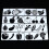 White Kunststoff Mal Schablone 32 Teile 11