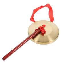 1 Set Runder Gong Mit Hammer Förderung Der Kreativität
