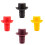 4Pièces Bouchons Silicone Bouteille Vin Scellant Flexible 1