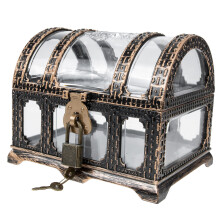 piratenkistje schatkist sieradenbox vintage opbergdoos