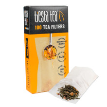 Filtros de Té Tiesta para Hojas Sueltas, Infusor Desechable para Bebidas Calientes y Frías