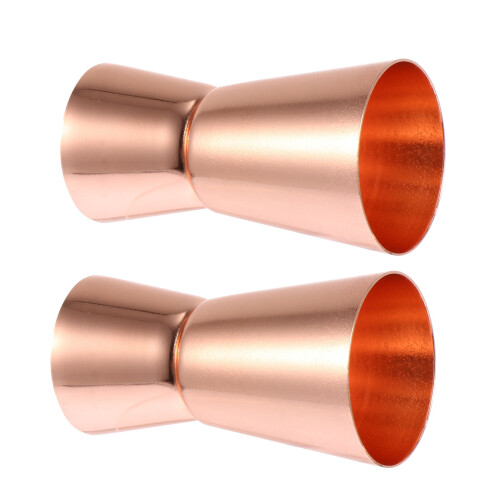 2Stk Barkeeper Unzen Becher Messlöffel Roségold