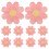 Mexicaanse Plates Roze 10 Stuks 1