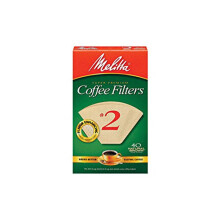 Melitta 612412 #2 Prrodn hned kuelov kvov filtry po 40 (balen 2 ks)