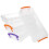 4 kunststoff blechstiftbox transparent stapelbar große kapazität 1
