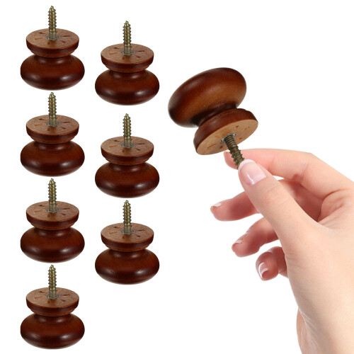 8 holztürgriffe für schubladen und 2
