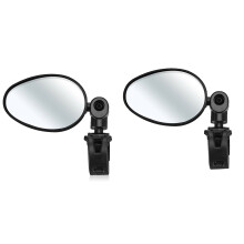 1 paar verstellbarer fahrradspiegel mit reflektorfunktion