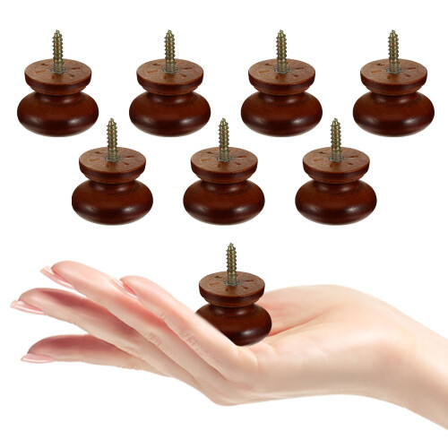 8 holztürgriffe für schubladen und 1