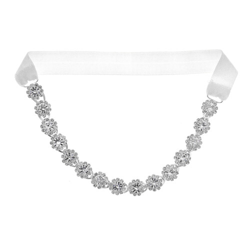 Elegantes Elastisches Strasssteinen Für Brautkleider