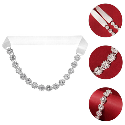 Elegantes Elastisches Strasssteinen Für Brautkleider 1