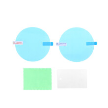 2Stk Fahrzeug Rückspiegel Folie Anti-Fog Anti-Kratzer Universal Bunt