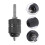mini bohrfutter vanadiumstahl schwarz 3- für 2–13 mm bohrer 4