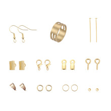DIY Ohrhänger Zubehör Gold Ohrschmuck Set Zum Selbermachen