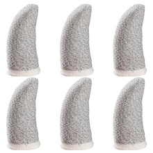 6 schweißresistente Fingerringe, Fingerschutzhüllen