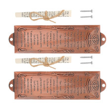 2Stk Mezuzah Mit Rolle Legierung Religiöses Tür Segen Für