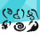 6 schwarzer horn spiral stretcher piercing 6