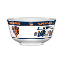 Fremont Die NFL Chicago Bears Party Snack Bowl 11,75"" (2 galony) Biały/Kolory drużyny
