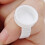 100 Ringhalter Ring Wimpernverlängerung Weiß 5