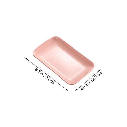 4 rechteckige lebensmitteltabletts, sushi-platten 1