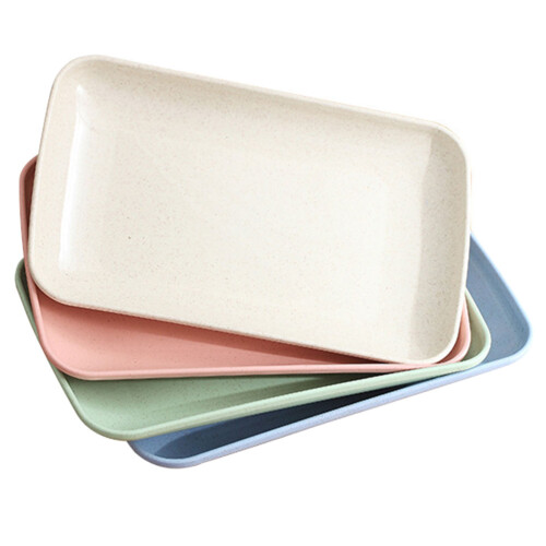 4 rechteckige lebensmitteltabletts, sushi-platten 2