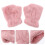 1 paar winterhandschuhe halbfinger damen plüschfäustlinge für 3