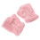 1 paar winterhandschuhe halbfinger damen plüschfäustlinge für 4