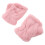 1 paar winterhandschuhe halbfinger damen plüschfäustlinge für 6